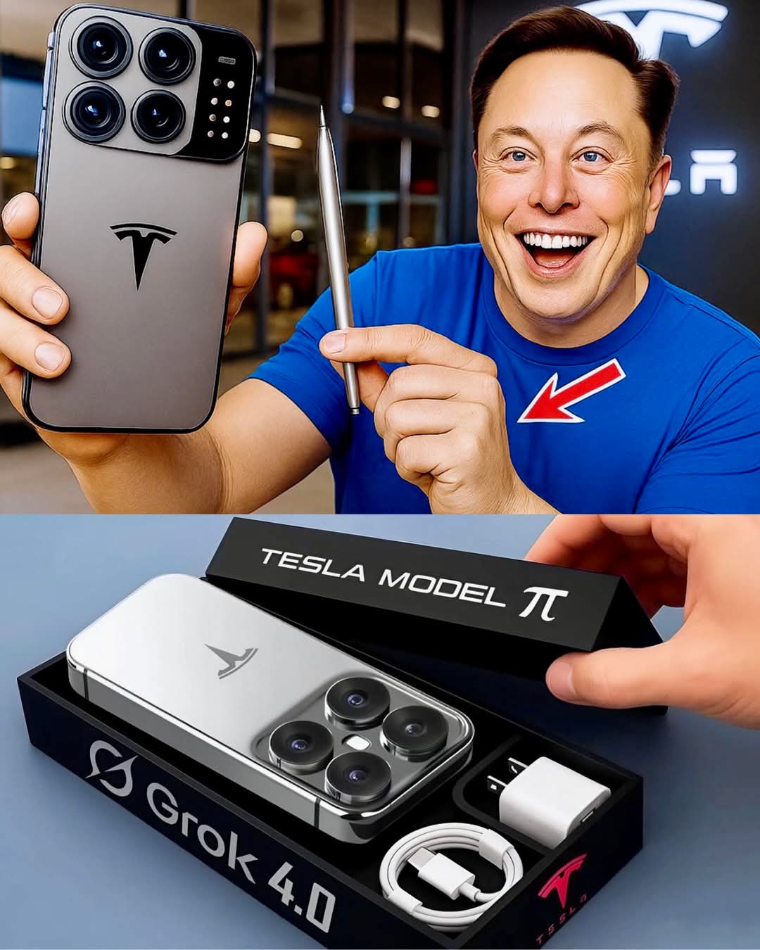 Tesla PI phone