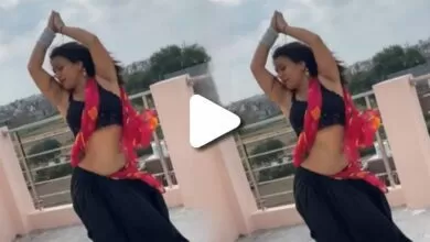 Viral videos : নোরা ফাতেহিকেও হার মানাবে এই মহিলা, 'দিলবার' গানে বাড়ির ছাদে অসাধারণ নাচ 1 bhabi dance viral video