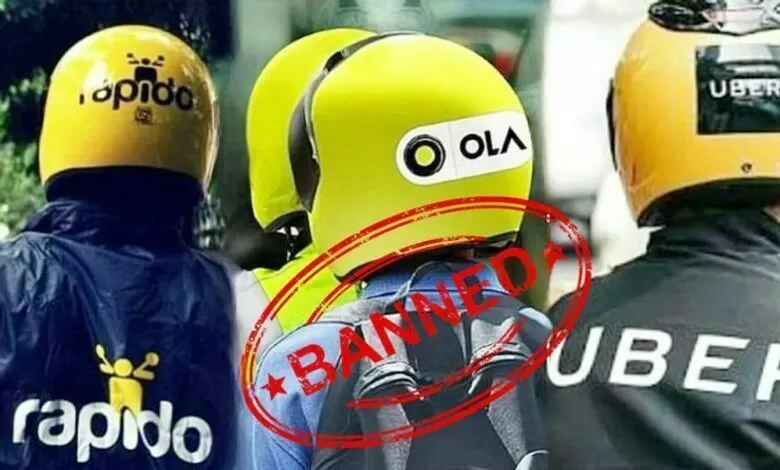 Bike Taxi Service ban