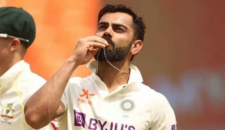 Virat Kohli scored century in Test cricket