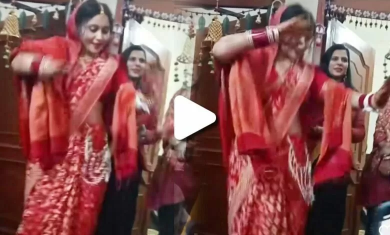 viral video of indian bride dance