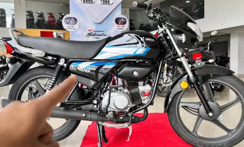 Hero HF 100 : দেশের সবচেয়ে সস্তার বাইক লঞ্চ করল Hero, দাম শুনলে অবাক হবেন আপনিও 1 Hero HF 100 20232